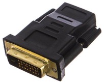 PERFEO (A7004) переходник HDMI A розетка  DVID вилка