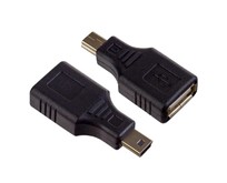 PERFEO (A7016) переходник USB2.0 A розетка  MINI USB вилка (5)