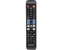 REXANT (380200) Пульт универсальный для телевизора Samsung с функцией SMART TV (ST02) черный