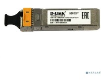 DLINK SMB DLink 330T/3KM/A1A WDM SFPтрансивер с 1 портом 1000BaseBXD (Tx:1550 нм, Rx:1310 нм) для одномодового оптического кабеля (до 3 км, разъе