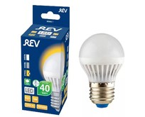 REV 32262 7 Лампа сд G45 Е27 5W 2700K теплый свет