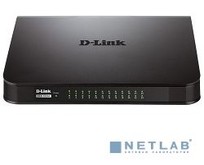 DLINK DES1024A/E1B Неуправляемый коммутатор с 24 портами 10/100BaseTX и функцией энергосбережения
