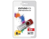 EXPLOYD 8GB 530 красный [EX008GB530R]