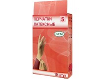 SFM Перчатки латексные неопудренные M (сред) 5 пар SFM, Германия