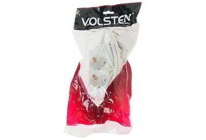 VOLSTEN (9308) S 2x1,5Z (2 гн. 1,5 м., 10А, 2200 Вт.)