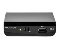 HARPER HDT21030 DVBT2/MStar/ультра компактный 90 мм