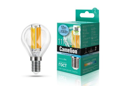 CAMELION (13713) LED12G45FL/845/E14