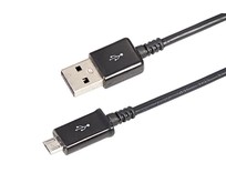 REXANT (184268) Кабель USBmicro USB/PVC/black/1m/REXANT