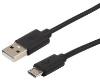 REXANT (1811642) Кабель USBmicro USB/PVC/black/1,8m/REXANT