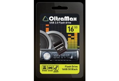 OLTRAMAX 16GB 50 черный [OM016GBmini50B]