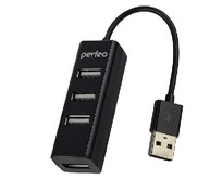 PERFEO (PF_A4525) USBHUB 4 PORT PFHYD6010H ,черный