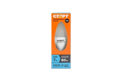 СТАРТ (17281) LEDCANDLE E14 7W40 WS