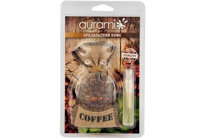 AURAMI COF101 мешочек кофе со спреем Бразильский кофе 5мл 48269