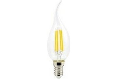 ECOLA N4UW70ELC candle LED Premium 7W/E14/2700K 360° filament теплый белый