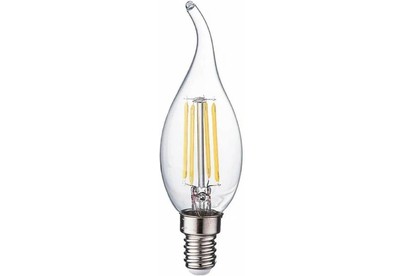 ECOLA N4UV70ELC candle LED Premium 7W/E14/4000K 360° filament нейтральный белый