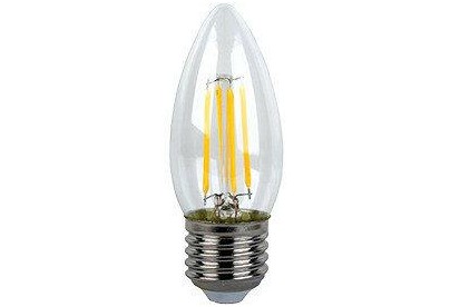 ECOLA N7QW70ELC candle LED Premium 7W/E27/2700K 360° filament теплый белый