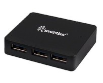 SMARTBUY (SBHA6000K) USB3.0 4 порта черный
