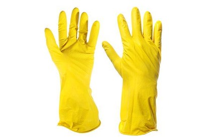 VETTA 447006 Перчатки резиновые желтые L