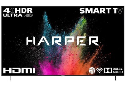 HARPER 85U750TS UHDSMART Ultra Slim Безрамочный