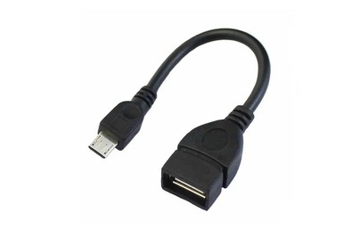 PERFEO (U4202) USB2.0 A розетка  MICRO USB вилка (OTG) 0.2 м