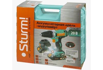 STURM CD3620 Аккумуляторная дрель