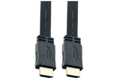 PERFEO (H1301) HDMI A вилка  HDMI A вилка VER.1.4 плоский 1м