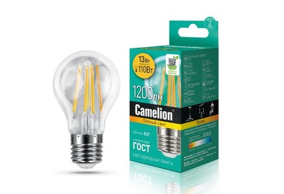 CAMELION (13716) LED13A60FL/830/E27