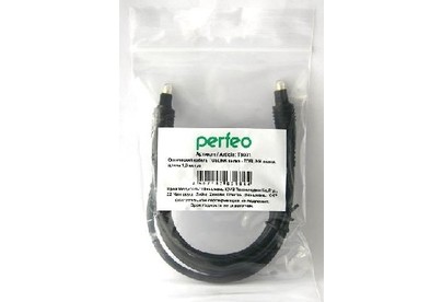 PERFEO (T9001) оптический кабель TOSLINK вилка  TOSLINK вилка 1.5 м