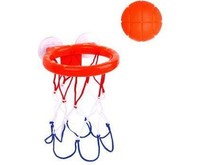 SILAPRO Набор для минибаскетбола на присосках (корзина d14см1шт; мяч 5.5см3шт), пластик (134210)