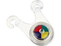 SILAPRO Фонарь декоративный под седло 6.3х5.7см, 3 реж., 1xCR2032, ABS (195125)