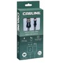 CARLINE CAB02121 USBLightning 2.1А 1 метр тканевая оплетка