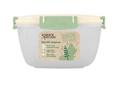 SUGAR&SPICE SE2242GR GREEN REPUBLIC квадратный лён 0,7л