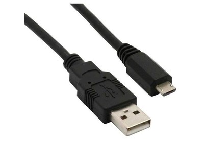 VS (U018) USB2.0 A вилкаMicroUSB вилка, 1, 8м черный
