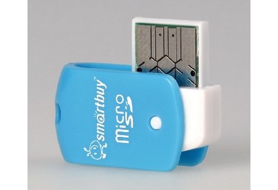 SMARTBUY (SBR706B) MicroSD голубой