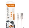 GOPOWER (0000018567) Кабель GP01L USB (m)Lightning (m) 1.0м 2.4A белый