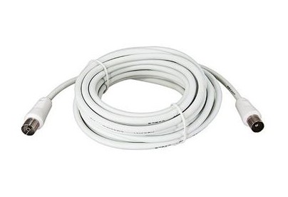 EXPLOYD EXK1405 кабель ТВ штекер  ТВ гнездо 1.0M белый