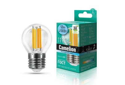 CAMELION (13715) LED12G45FL/845/E27