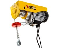 DENZEL 52012 Тельфер электрический TF500, 0,5 т, 1020 Вт, высота 12 м, 10 м/мин