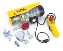 DENZEL 52014 Тельфер электрический TF800, 0,8 т, 1300 Вт, высота 12 м, 8 м/мин/
