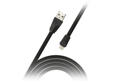 SMARTBUY (IK512R black) USB  8PIN для APPLE плоский 1.2м черный