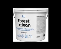 FOREST CLEAN Отбеливатель  пятновыводитель (ведро 3 кг, порошок)