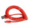 SMARTBUY (IK12SP) RED USB  MICRO USB спиральный 1м красный