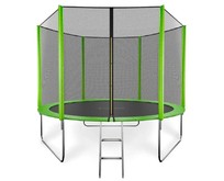 GETACTIVE JUMP 10FT с внешней сеткой и лестницей зеленый (J10L)