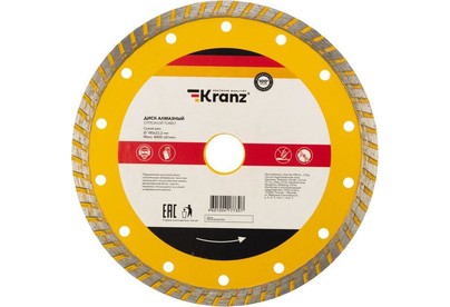 KRANZ (KR900123) Turbo 180x22,2x2,4x10мм