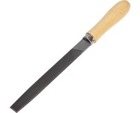 KRANZ (KR124122) Напильник плоский 150 мм, деревянная ручка
