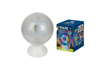 VOLPE (UL00001530) ULIQ307 4,5W/RGB WHITE ДИСКО ШАР 3D