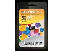 EXPLOYD MicroSDHC 8GB Class10  б/а [EX008GCSDHC10W/AAD]