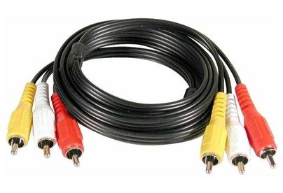 EXPLOYD EXK1482 кабель/3 RCA  3 RCA/чёрный/3M