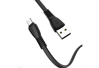 HOCO (6931474711670) X40 USB (m)microUSB (m) 1.0м  черный