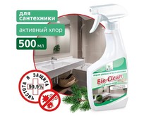CLEAN&GREEN CG8122 для чистки сантехники BioClean (триггер) 500 мл.